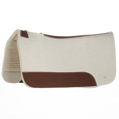 MT11432WFP Natural 1 1 4in 31x30 Felt Roper Saddle Pad