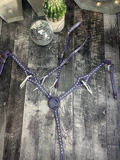 Buckstitchin’ Beauty Purple Tack Set