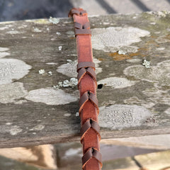 Leather Laced Barrel Reins