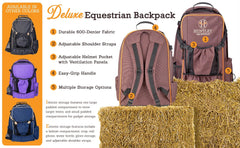 Huntley Equestrian Deluxe Equestrian Backpack