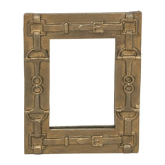 Huntley Equestrian Rectangle Mirror with Decorative Bits