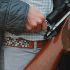 Aztec Checker Belt