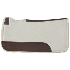 MT10031FBP Natural 1in 31x30 Felt Fleece Bottom Roper Saddle Pad