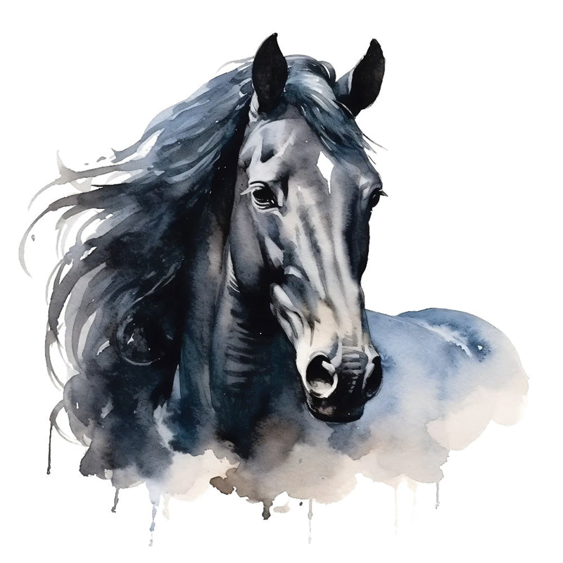 Majestic Horse Fabric Panel 20
