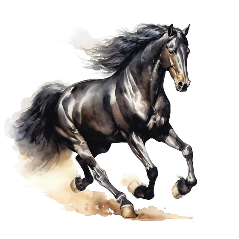 Majestic Horse Fabric Panel 21