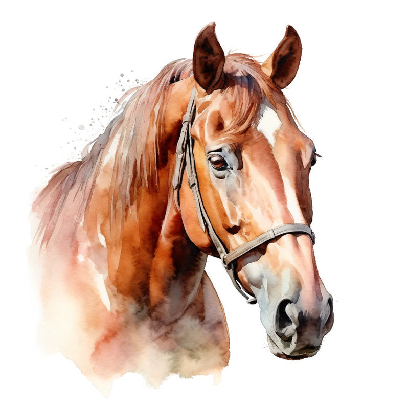 Majestic Horse Fabric Panel 35