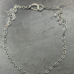 Sterling Silver Horse Talisman Necklace | Galloping Horse on Full Moon