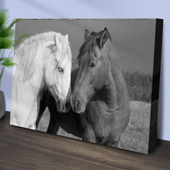 Horse Love Canvas Wall Art