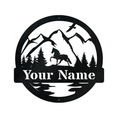 Great Outdoor Horse Monogram