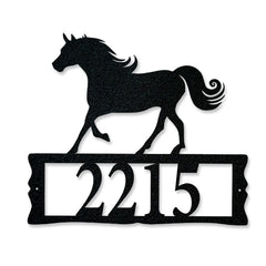 Horse Address Sign