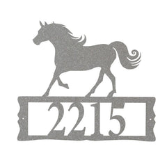 Horse Address Sign