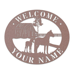 Horse Barn Monogram