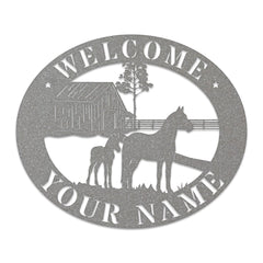 Horse Barn Monogram
