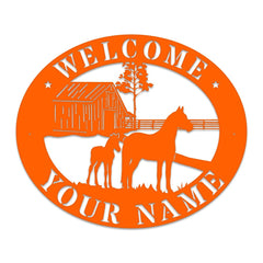 Horse Barn Monogram