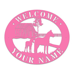 Horse Barn Monogram