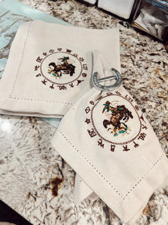 The Bronc Napkin Set