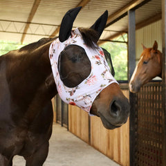 Jeffers Expression Lycra Horse Fly Mask with Ears