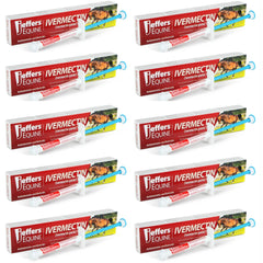 Jeffers Ivermectin Horse Dewormer Gel, Apple Flavored