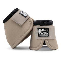 Jeffers No-Turn Bell Boots for Horses, Solid Colors, 2 ct