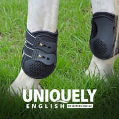 Jeffers Uniquely English Fetlock Boots for Horses, 2-Pack