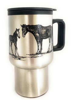 AJ Tack Stainless Steel Travel Mug - 14 oz.