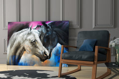 Horse Glass Wall Art