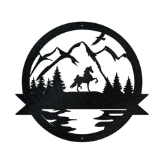 Saddlebred Horse Monogram