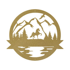 Saddlebred Horse Monogram