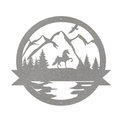 Saddlebred Horse Monogram