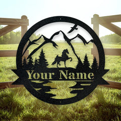 Saddlebred Horse Monogram