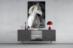 Horse Glass Wall Art
