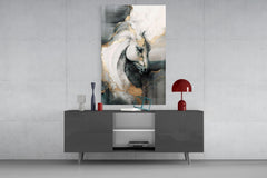 Horse Art Glass Wall Art