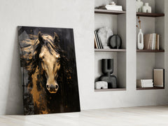 Horse Art Glass Wall Art